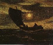 Albert Pinkham Ryder Toilers of the Sea oil on canvas